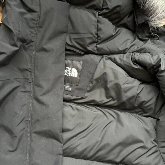 New W/Tag North Face Black Down Coat 3XL - Picture 8 of 8